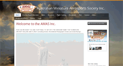 Desktop Screenshot of amas.org.au