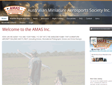 Tablet Screenshot of amas.org.au